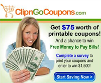 ClipnGoCoupons.com: Get $75 Worth Of Coupons
