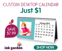 Get A Custom Desk Calendar for $1.00