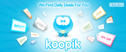 Get Daily Deals with Koopik