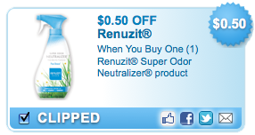 Renuzit Super Odor Neutralizer Coupon