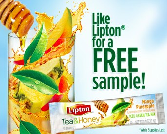 Free Lipton Tea Mango Pineapple Mix Samples