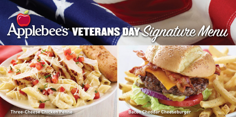 Applebees: Free Entree For Veterans & Active Duty Military