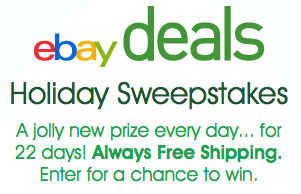 Ebay Holiday Sweepstakes: Win $10,000