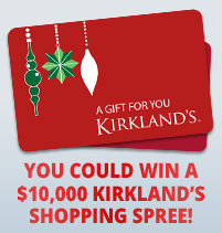 Kirkland’s Home For The Holidays Sweepstakes