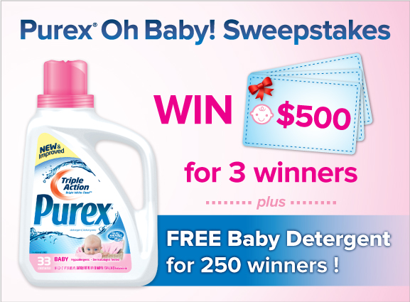 Purex “Oh Baby” Sweepstakes