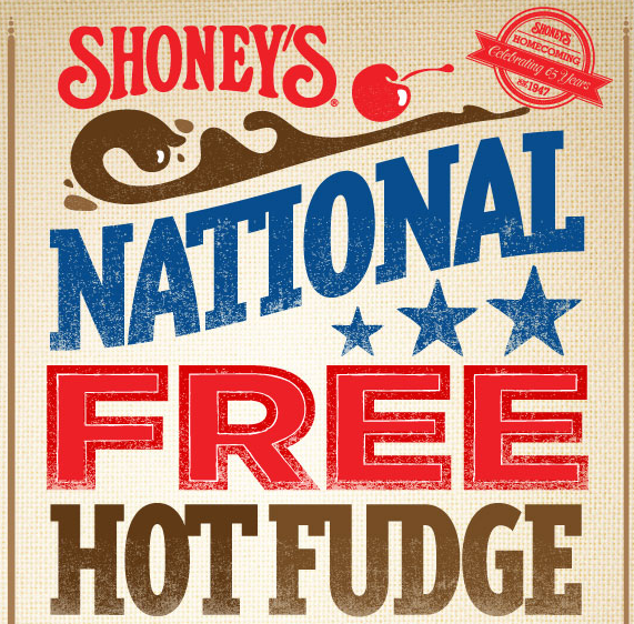 Shoney’s: Free Hot Fudge Cake Day – December 6th
