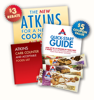 Free Atkins Weight Loss Kit and Bars