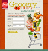 Grocery Goodies Sweepstakes