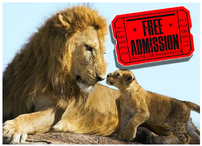 Free Father’s Day Zoo Admission