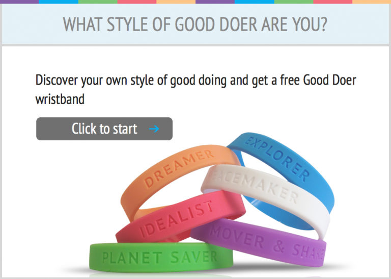 Free Good Doer Wristband
