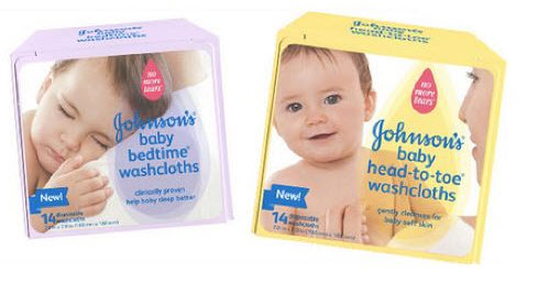 $1.00 off any JOHNSON’S Baby Washcloths product!