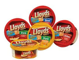 $1.00 off any 1 LLOYD’S Barbeque product