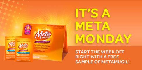Metamucil Meta Mondays: Free Samples
