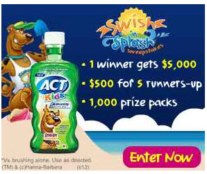 Enter to Win 1 of 1,000 Free ACT “Fun-in-the-Sun” Prize Packs