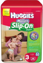 $2.00 off 1 HUGGIES Little Movers Slip-On Diapers
