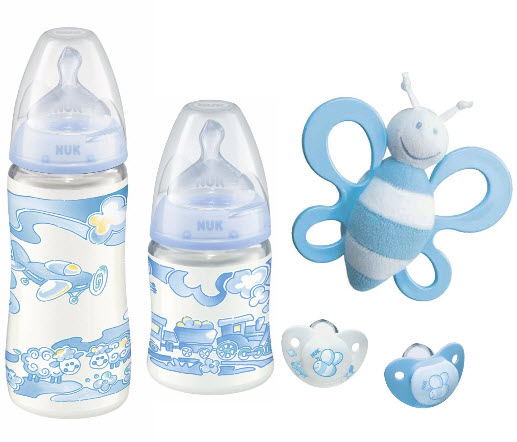 $3.00 off any one NUK Pacifier and NUK Bottle!