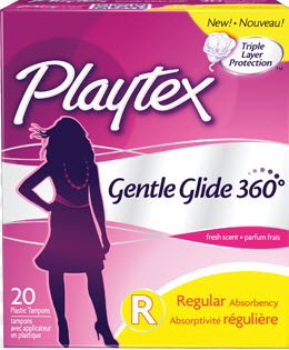 playtex gentle glide tampons