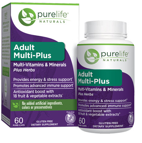 Free Pure Life Naturals Vitamins at Walgreens!