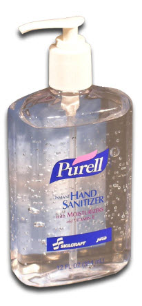 Free Purrell Hand Sanitizer!