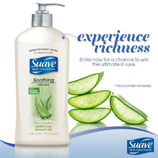 Enter to Win 1 of 50,000 Free Suave Product Coupons or Samples!