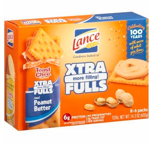 Free 8-pack of Lance Crackers Xtra Fulls at Walmart