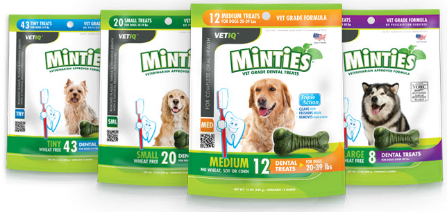 minties dog treats