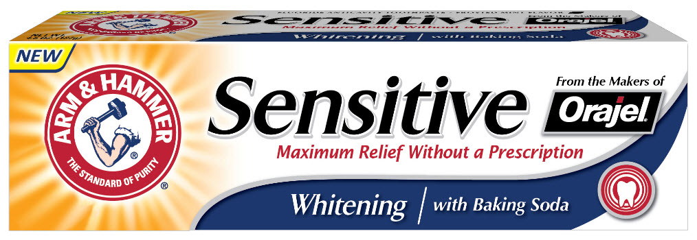 arm and hammer sensitive toothpaste