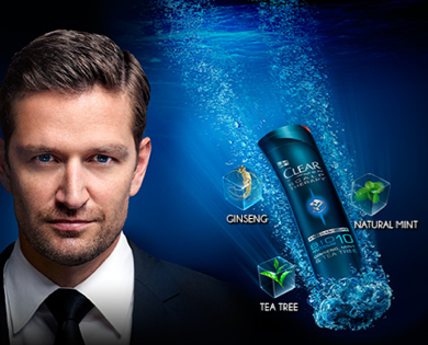 Free Clear Scalp Therapy Shampoo Sample for Men