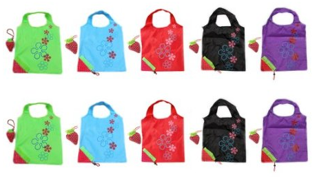 Reusable Shopping Bags: 10 For $8.60 + Free Shipping