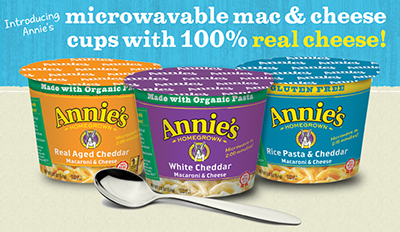 Annie’s Microwavable Mac & Cheese Giveaway & Coupon