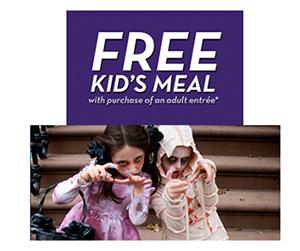 Olive Garden: Kid’s Eat Free On Halloween