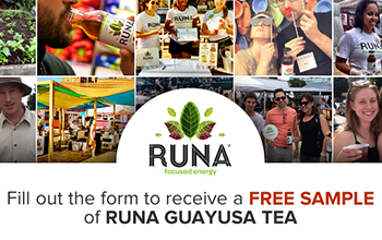Free Runa Guayusa Tea Sample