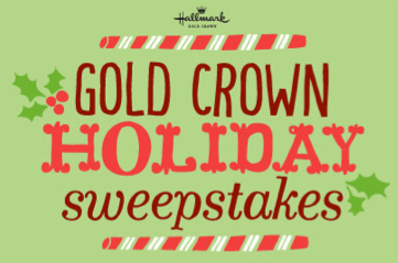 Hallmark Gold Crown Holiday Sweepstakes