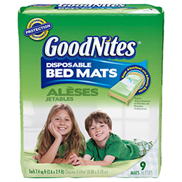Goodnites Disposable Bed Mats Coupon