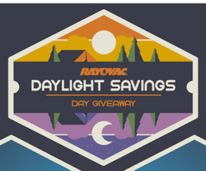 Rayovac Daylight Savings Giveaway – Today Only