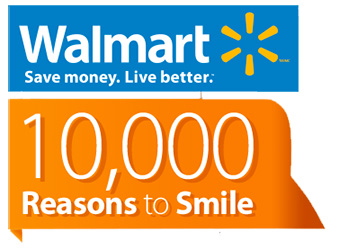 Walmart: 10,000 Reasons to Smile Sweepstakes