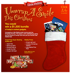 Little Debbie: Christmas Giveaway – Last Day To Enter!