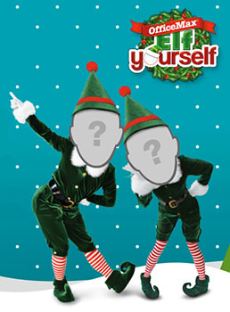 Office Max: Free 2013 Elf Yourself Calendar