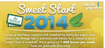 SweetLeaf: Sweet Start 2014 Giveaway