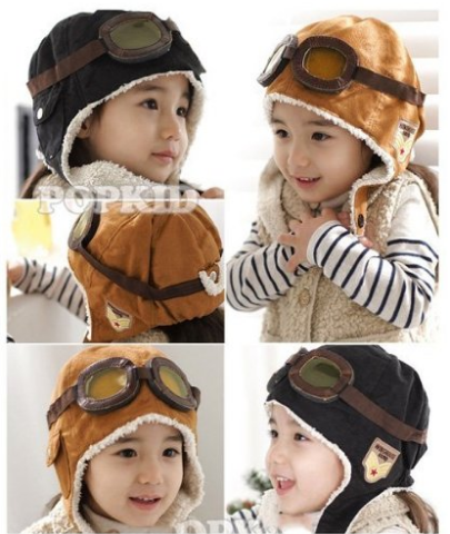 Wool Pilot Style Cap with Ear Flaps Just $3.99 + Free Shipping