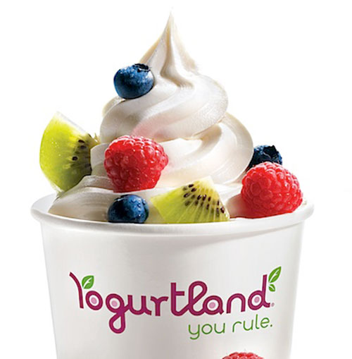 Yogurtland: Free Frozen Yogurt & Spoon