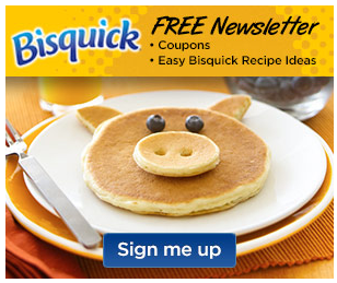 Bisquick Newsletter: Free Coupons & Recipes
