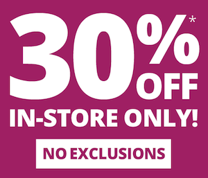 Payless Shoes: 30% Off Entire Purchase – Ends Today!