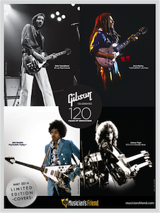 Free Gibson Guitar Poster