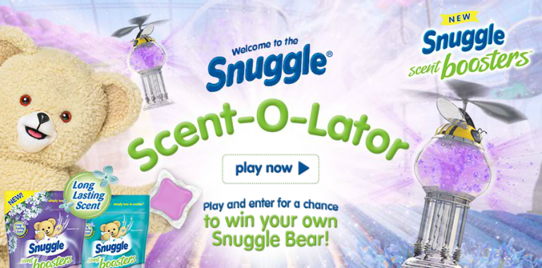 Snuggle Scent-O-Lator: Win Your Own Snuggle Bear