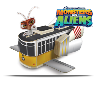 Lowe’s Build N’ Grow: Free Monsters vs Aliens Trolley