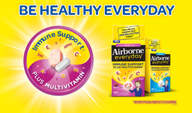 Free New Airborne Everyday Chewable Tablets Samples