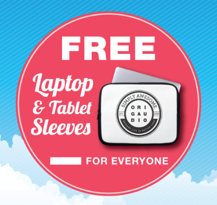 Free Laptop or Tablet Sleeve