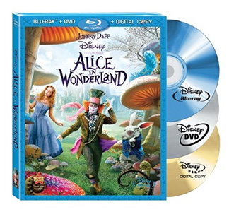 Alice in Wonderland Blu-ray/DVD/Digital Combo set just $10.99 (Reg $44.99)