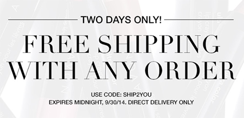 Avon Free Shipping – Ends Midnight On 9/30